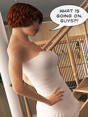 Mom`s haired purulent hammered