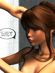 Shower pleasures - horny teenage guy seduced by his daddy and uncle