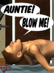 Mature hottie with awesome massive moneymaker gets wild incest treatment